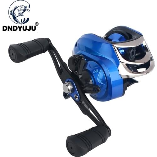 DNDYUJU High Speed 7.2:1 Baitcasting Reel Ultralight 4+1 Ball Bearings River/Lake Lure Fishing Reel