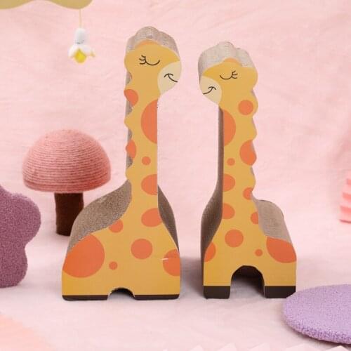 Scratching Cat Bed Column Vertical Corrugated Cat Scratcher Lounge Cat Wheel Cat Litter Cat Claws Grinding Mill Artifact Can Not