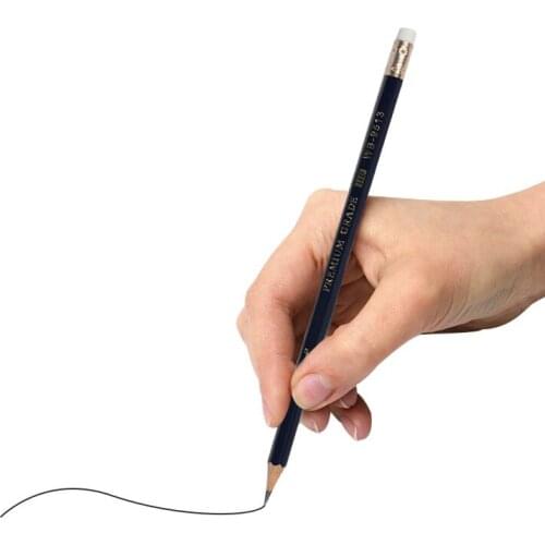 9513 quality wood Personality pencil eraser safety environmental protection HB Pencil Students office School supplies