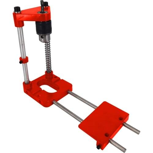 2021 New Drilling Locator Adjustable Punch Locator Drill Template Guide Mini Bench Drill Press Machine Woodworking Tools