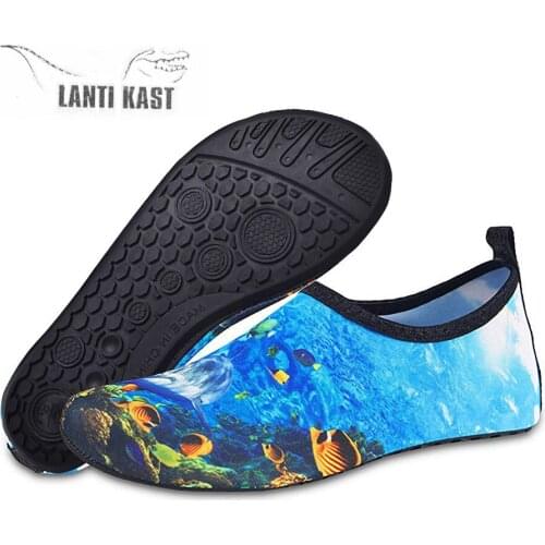 Beach Water Shoes Fishing Sea Shoes Socks Men Swimming Sports Aqua Shoes Sea Surf Slippers Upstream Light Athletic Footwear