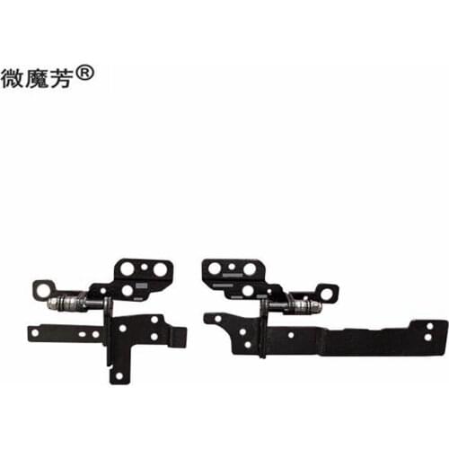 NEW Laptop lcd Hinges for DELL Inspiron 15 7000 15-7570 7570 Notebook LCD Screen Display Left & Right Hinges Steel Brackets Set
