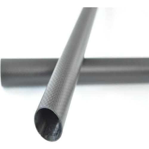1 pcs 10MM OD x 8MM ID Carbon Fiber Tube 3k 500MM Long with 100% full carbon, (Roll Wrapped) Quadcopter Hexacopter Model 10*8