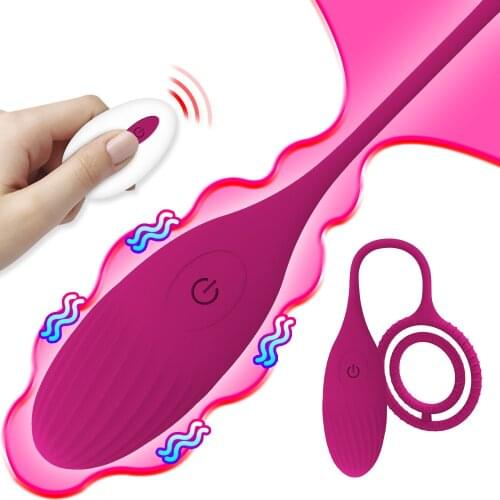 Vaginal Balls for Female Masturbator Vaginal Tighten Train G-spot Sex Toyds with Rings Wireless Vibarating Egg for Women Couples