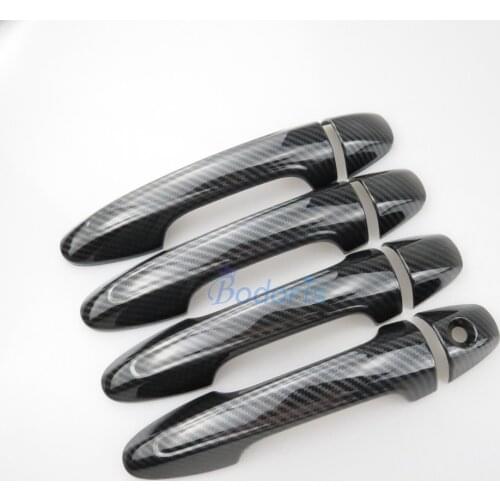 Car ABS handle Protective Cover Door Handle Outer Bowls Garnish Trim 2015 2016 2017 2018 For Toyota Hilux Revo Accessories