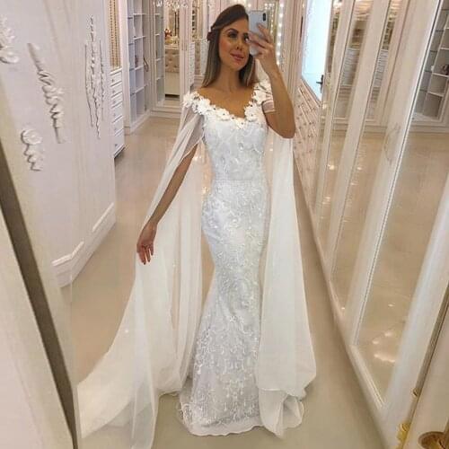 Boho Pleated Dress White Lace Women Evening Party Dresses Female Fashion Womens Long Sleeve V-neck Clothing New Years Dress#G7