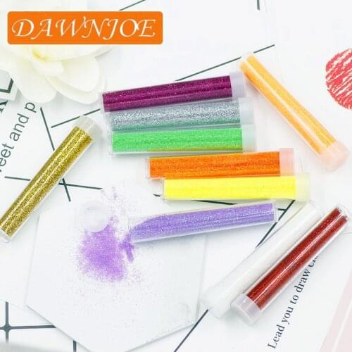 1 Bottle/lot UV Epoxy Colorful Glitter Powder Accessories Epoxy Sealed Interior DIY Making Epoxy Resin Jewelry Finding