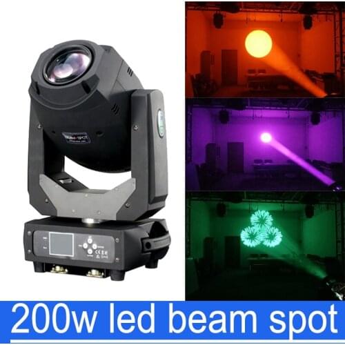 200W LED Lyre Moving Head Light Beam Spot 2in1 Light Party Light DJ stage light night club