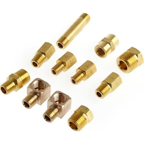 Auto Car Wave Box Cylinder Oil Pressure Meter Tester Pressure Gauge Test Tools 23GC