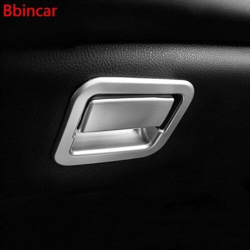 Bbincar ABS Chrome Matte Gloves Box Handle Buckle Cover Trim Auto Accessories Car Styling 2Pcs For Toyota RAV4 RAV 4 2016