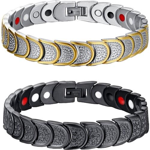 Titanium Steel Magnetic Bracelet for Gifts Healthcare Carpal Tunnel Health