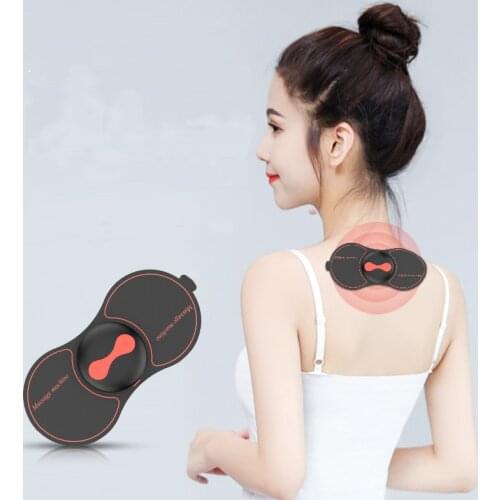 Free shipping massager multi-functional electric physiotherapy instrument shoulder and neck Mini massage gift massage sticker