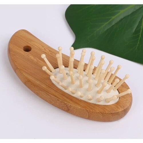 Bamboo New Pocket Wooden Comb Natural Sandal Wood Wide Beard Comb And Narrow Tooth Combs Hair Styling Tool