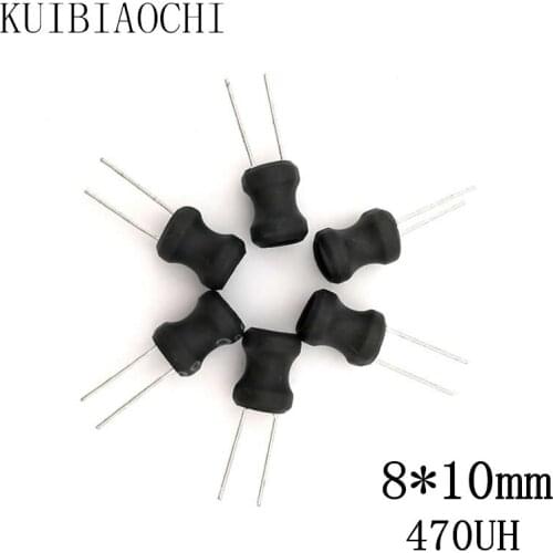 New 20pcs/LOT Power Inductor DIP 8*10mm 470UH 0810 high quality