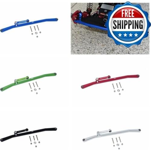 Aluminum Alloy Front Steering Pull Rod Tie Rod for LOSI 1/8 LMT SOLID AXLE 4WD MONSTER TRUCK
