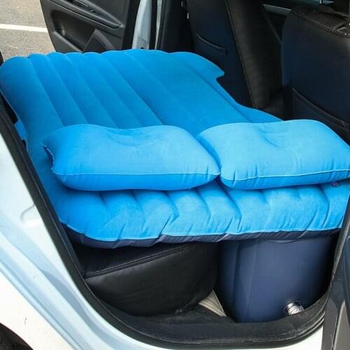 Cushion Car Air Inflatable Travel Mattress Bed Universal for Back Seat Multi functional Sofa Pillow Outdoor Camping Mat Cushion