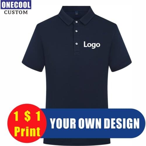 Summer Men And Women Pure Color Polo Shirt Custom Logo Embroidery Printing Personal Design Text Tops S-4XL ONECOOL 2021