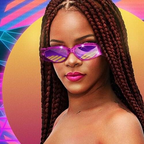 Star Candy Pink Shades Cat Eye Sunglasses Women High Quality Hip Hop Men Sun Glasses Green Frame Eyewear Square Luxury Brand