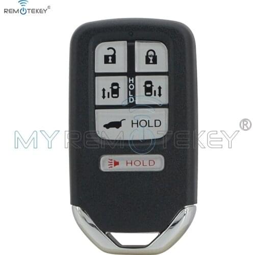 Remtekey 72147-TK8-A61 smart car key 6 button 313.8Mhz ID47 PCF7938 for Honda Odyssey Driver 1 KR5V1X 2014 2015 2016 2017