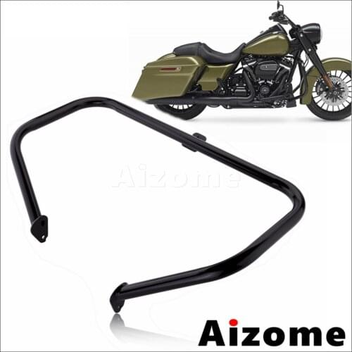 Crash Bar Engine Guard For Harley Road King FLHR Ultra Classic FLHTCU Electric Glide FLHTK Street Glide FLHX FLHXS FLHT 97-2008
