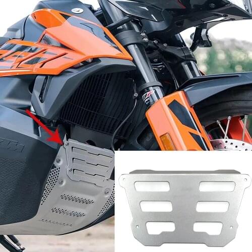 Protector Crap Flap Engine Guard Bashplate Cover Crap Flap for 790 Adventure R Adv 2019-2020 Motorcycle Accessories