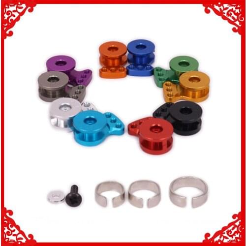 1PC Buffer Servo Arm 23T 24.4mm Long For Rc Model Car Crawler Parts N10226 6061 Protecting Servo From Damaging N10226 RCAWD