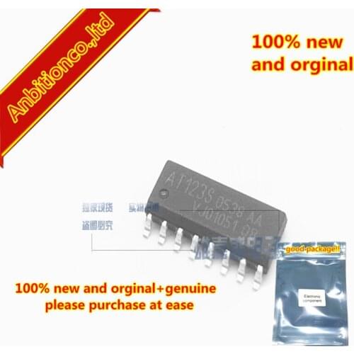 10pcs 100% new and orginal AT123S SOP-16 [Support PCI Clock range from 25MHz to 66MHz] in stock