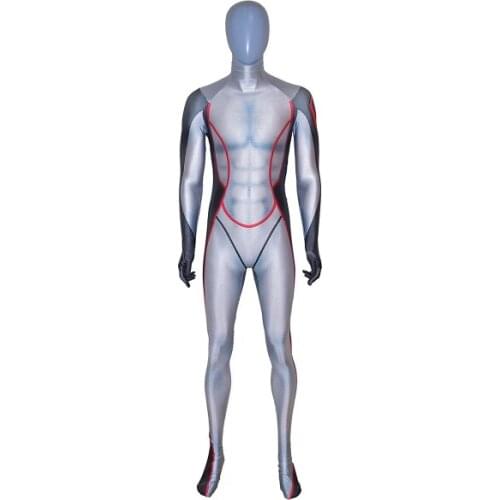 3D Printed High Quality Super Hero Ghost Cosplay Costumes Zentai Catsuit Halloween Bodysuit