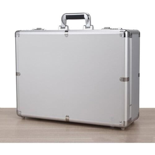 500*370*180mm Tool Box Aluminium Alloy Home Storage Box Document Insurance Household Storage Box with Passwords Suitcase