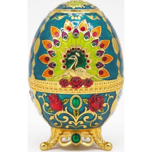 European Style Automatic Toothpick Box Fashion Metal Vintage Toothpick Holder Toothpick Dispenser Box Peacock Home Decoration
