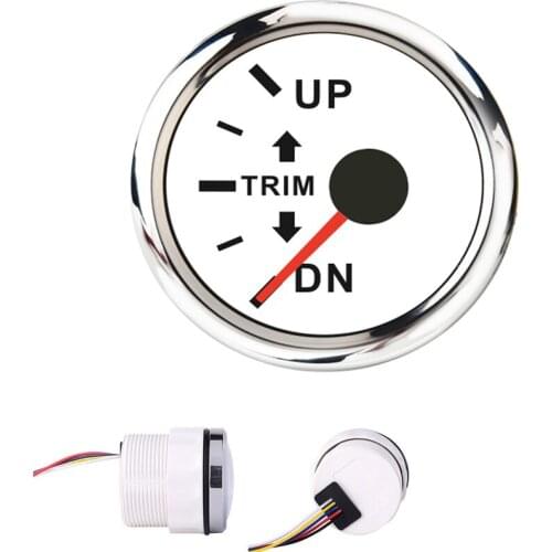 52mm Trim Meters Balance Gauges Ip 67 Waterproof Lcd Trim Gauges Up-dn For Boat
