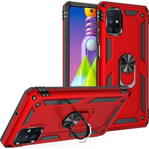 For Samsung Galaxy M51 Case Magnet Car Ring Stand Holder Cover for Samsung Galaxy M51 SM-M515F/DSN M 51 6.7'' Coque Capa fundas