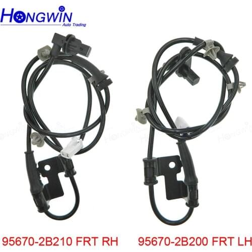 Genuine No.956702B200,956702B210 Front Left ABS Wheel Speed Sensor Fits Hyundai Santa Fe 2010-2012 95670 2B200,95670 2B210