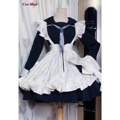 Hot Anime Cosplay Costume Fashion Gorgeous Cleaner Maid Dress JK Uniform Unisex Activity Party Role Play Clothing Custom-Make