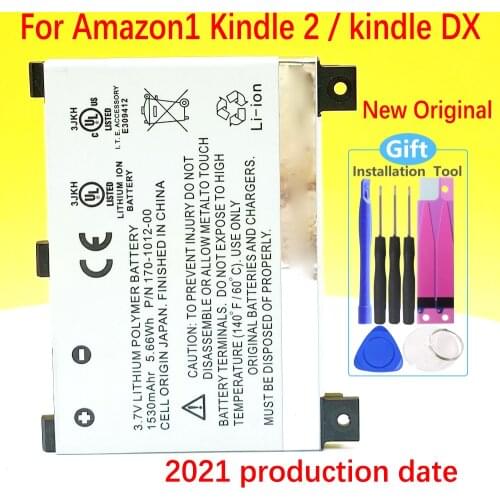 In stock S11S01B 1530mAh Battery For Amazon kindle DX DXG S11S01A new Produce High Quality Battery Home delivery+Tracking Number