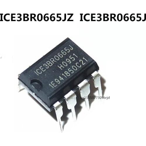 Original 10PCS/ ICE3BR0665 ICE3BR0665J DIP-8 DIP8