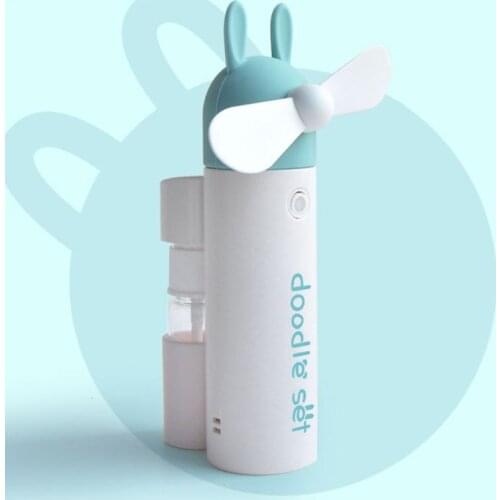 Handheld Fan, Mini Fan,Portable Misting Fan, USB Rechargeable Fan. 1200mAh Batte