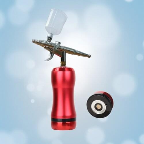 Easy Use Airbrush With Compressor Portable 25psi Pressure Art Design Nail Paint Foundation Makeup Model Tattoo Barber Salon Tool