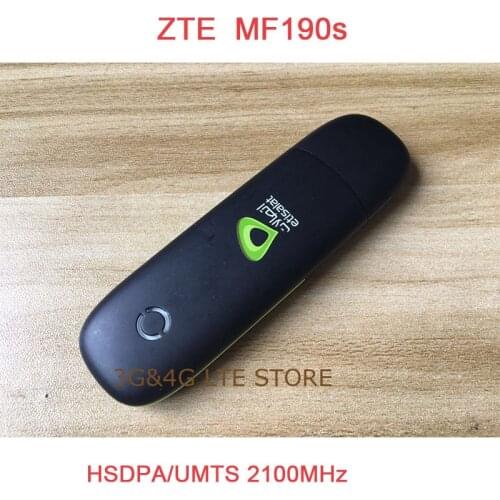 Unlocked ZTE MF190s MF190 3G GSM 7.2 Mbps USB modem PK huawei e303 e3351 e2010