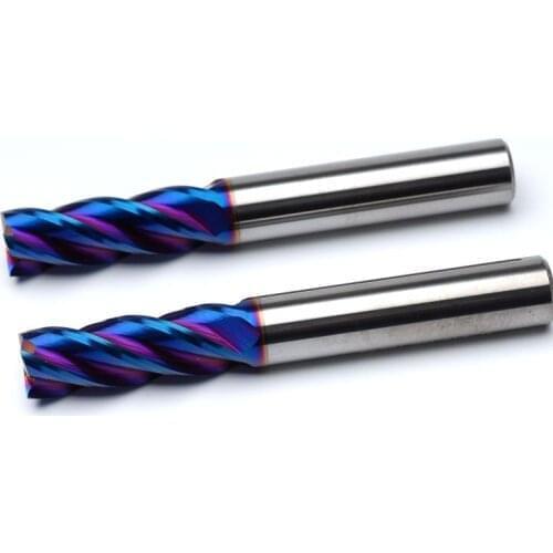 3mm 4 Flutes HRC65 Carbide End Mill Alloy Carbide Milling Tungsten Steel Milling Cutter EndMillS CNC Cutting tools