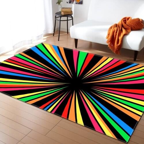 Creative geometric pattern floor rug 3D pattern bathroom home for living room tea table carpet carpets rug bedroom carpet