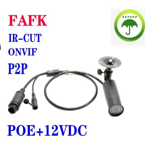 POE 1080P HD Mini waterproof pen H.265 H.264 P2P Onvif CCTV Car home security network surveillance camera