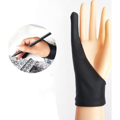 1pcs New Black Anti-fouling Glove,both for Right and Left Hand Artist Drawing for Any Graphics Drawing Tablet Pen Refill
