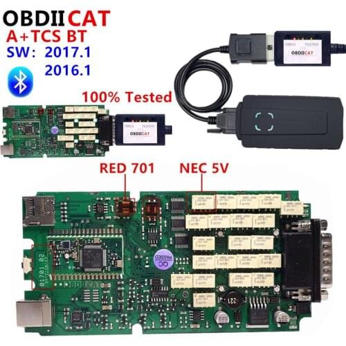 10PCS Best Full Set WOW With Bluetooth2016.R1 2017.R3 With Keygen OBD2 Diagnostic Tool Scanner TCS Test Car Truck