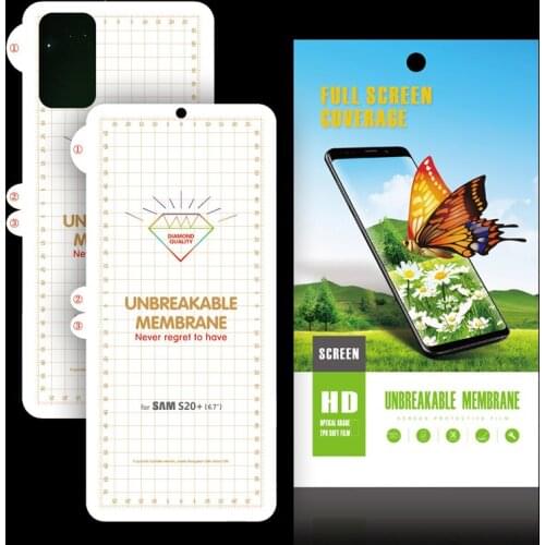 100pcs Clear & Matte Hydrogel film For Samsung galaxy S21 S21 plus S21 ultra 3D hydrogel film