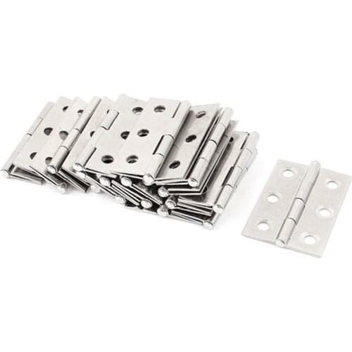 20 pcs stainless steel wardrobe cabinet door folded door hinge