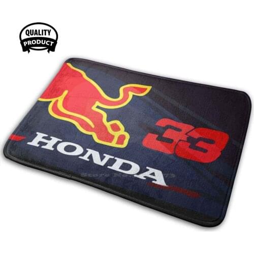 33 3D Soft Non-Slip Mat Rug Carpet Cushion Mv33 Formula Racing Livery Grand Prix World Ship Dutch Holland Racing Race Car