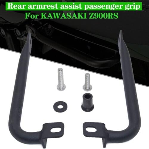For KAWASAKI Z900RS Z 900RS 2018 2019 Aluminum Rear Grab Bar Motorcycle Armrest Handle Rear Grab Bar Support