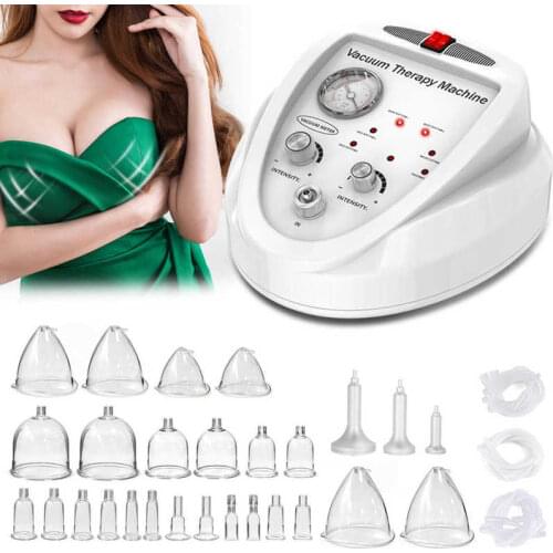 Vacuum Therapy Treatment Machine For Slimming,Breast Chest Massager Enlargement Enhancement & Butt Lifting Shaping Beauty Device