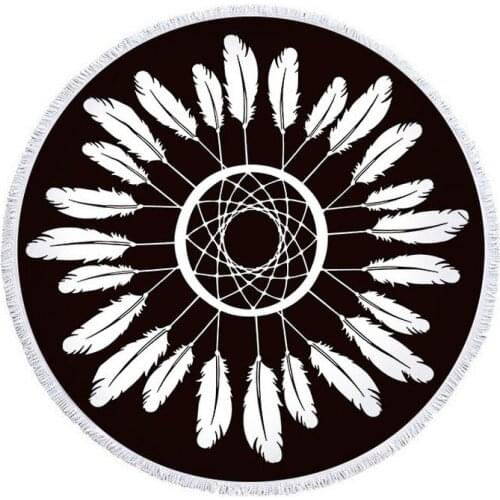 Color feather pattern large beach towels miraculous microfiber towel Bath towels Bath towel Towel beach Beach cover up For home